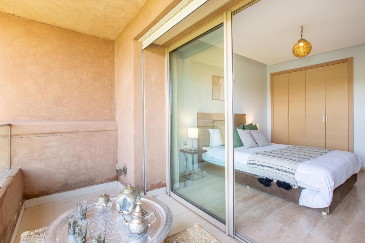 Escale De Charme - Prestigia Golf - Vue Piscine Leilighet Marrakesh Eksteriør bilde