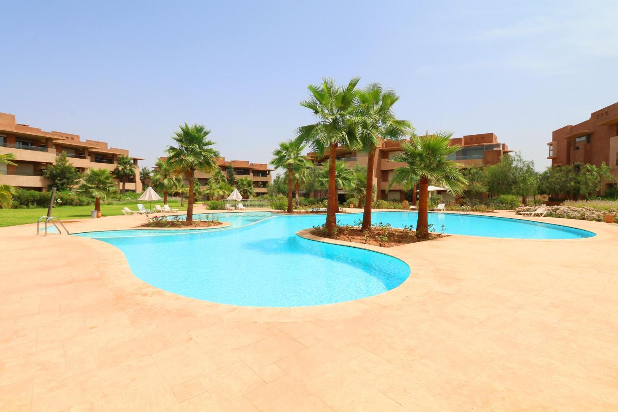 Escale De Charme - Prestigia Golf - Vue Piscine Leilighet Marrakesh Eksteriør bilde